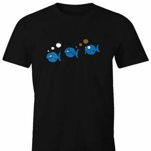 Mens Fish Funny Fishfurz Funny Shirt Farts Joke Meme T-Shirt